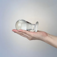 Clear Glass Orb Big Ball Shaped Anal Butt Plug Anal Stretcher Stretching Sex Toys Clear Glass Orb Big Ball Shaped Anal Butt Plug Anal Stretcher Stretching Sex Toys