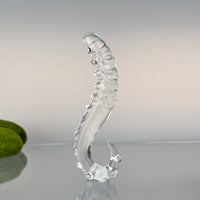 Clear Sensual Glass G-spot Anal Massager Dildo Anal Butt Plug Sex Toys for Women