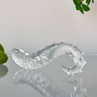 Clear Sensual Glass G-spot Anal Massager Dildo Anal Butt Plug Sex Toys for Women