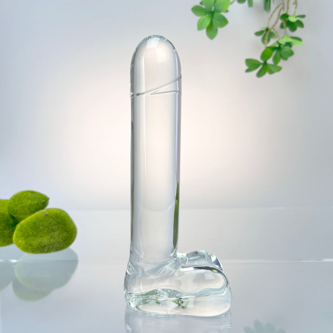 Extra Large Heavy Smooth Glass Thick Anal G-spot Dildo Dong Massager Sex Toys for Men Women Couples