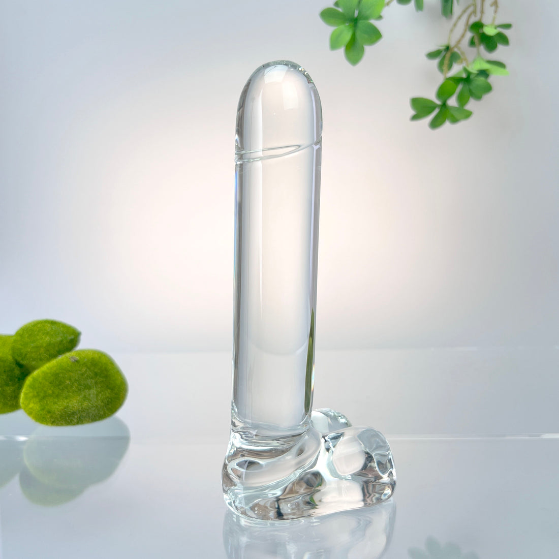 Extra Large Heavy Smooth Glass Thick Anal G-spot Dildo Dong Massager Sex Toys for Men Women Couples