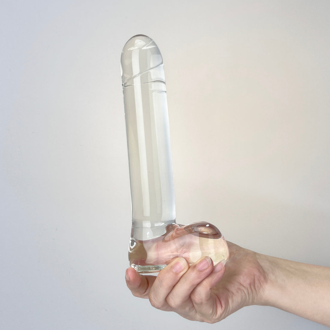 Extra Large Heavy Smooth Glass Thick Anal G-spot Dildo Dong Massager Sex Toys for Men Women Couples