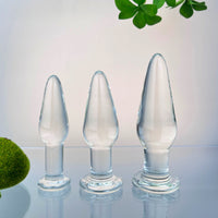 Clear Anal Training Set Anal Butt Plugs Anal Stretcher Stretching Sex Toys