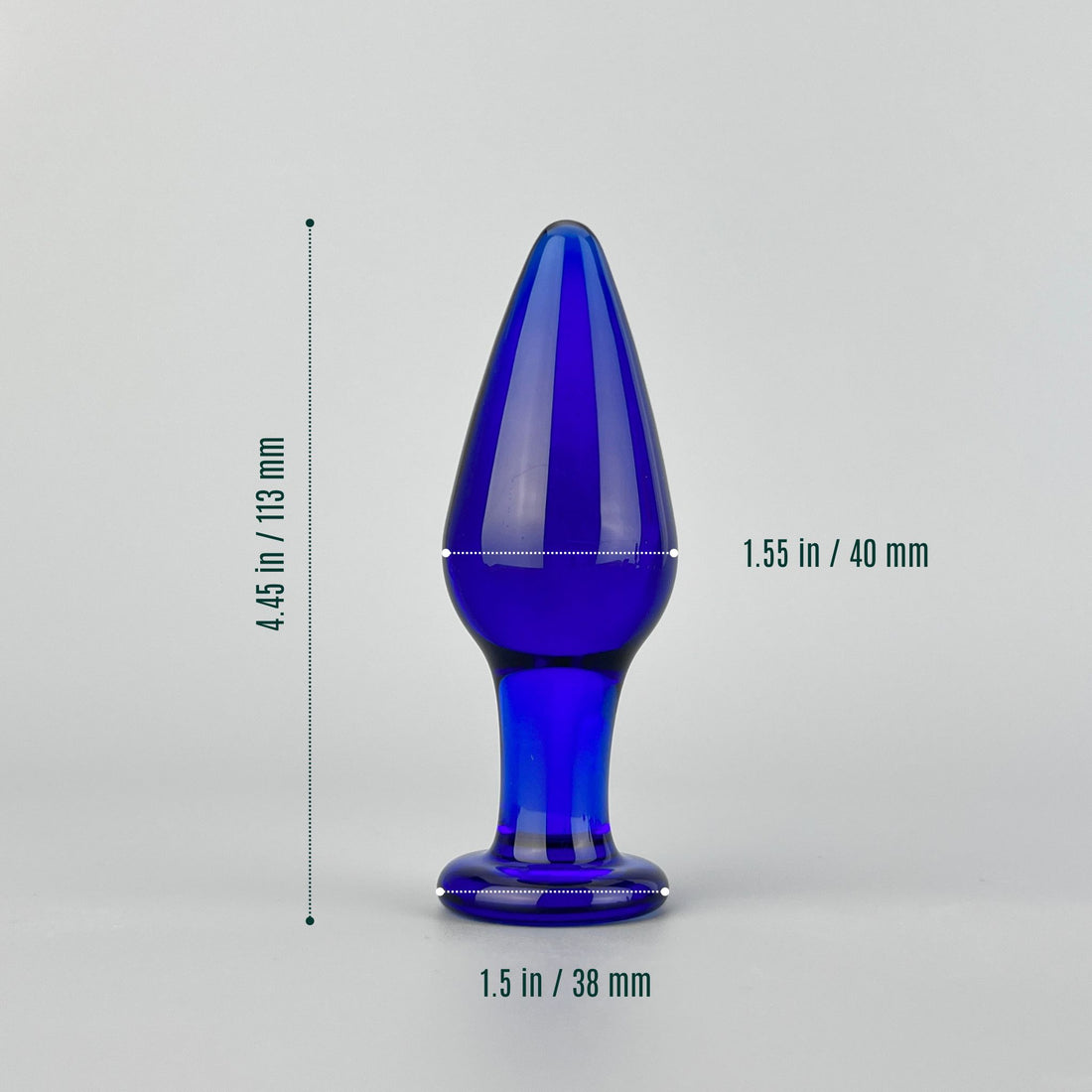 Sensual Glass Ribbed Beaded Anal Butt Plug Stretcher Anal Play Training Sex Toys for Men Women Couples