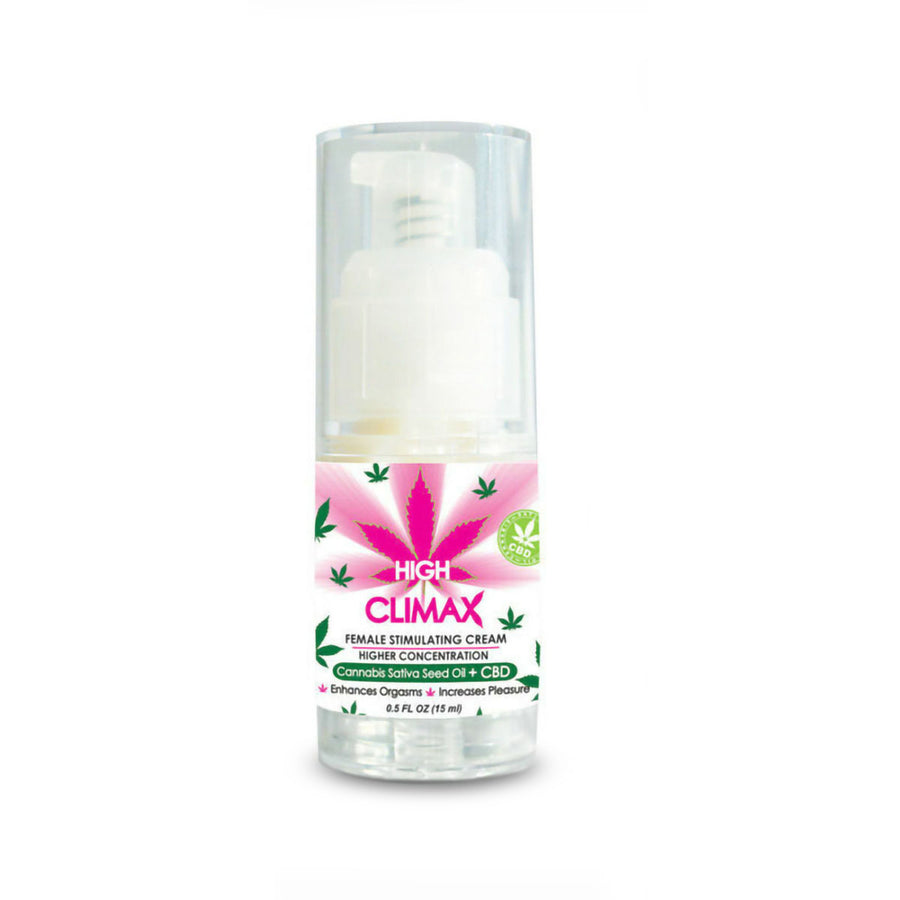 High Climax Female Stimulant Cream Hemp Seed Oil 0.5 oz