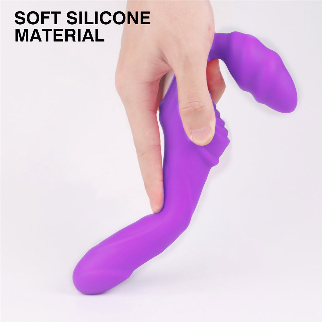 Hana - Wireless Vibrating Strapless Strap-on Dildo