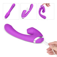 Dana - Dual G-spot Vibrator with Clit Sucker