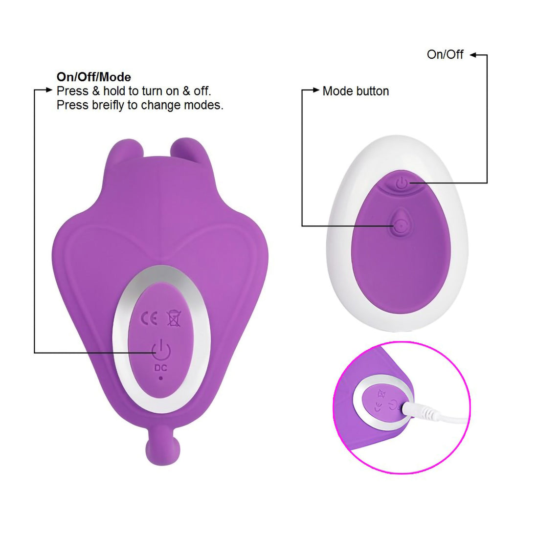 Dual Clitoral & G-spot Vibrator