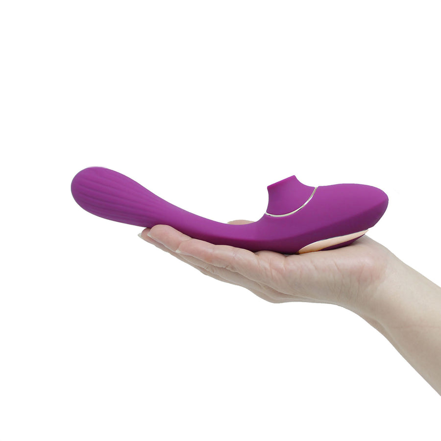 Fola - Bendable G-spot & Air Pulsating Dual Vibrator