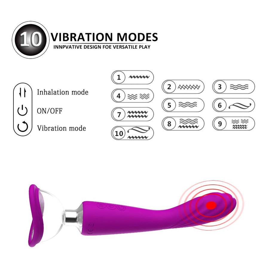 Ahava - 2 IN 1 Pleasure Pump & G-spot Vibrator