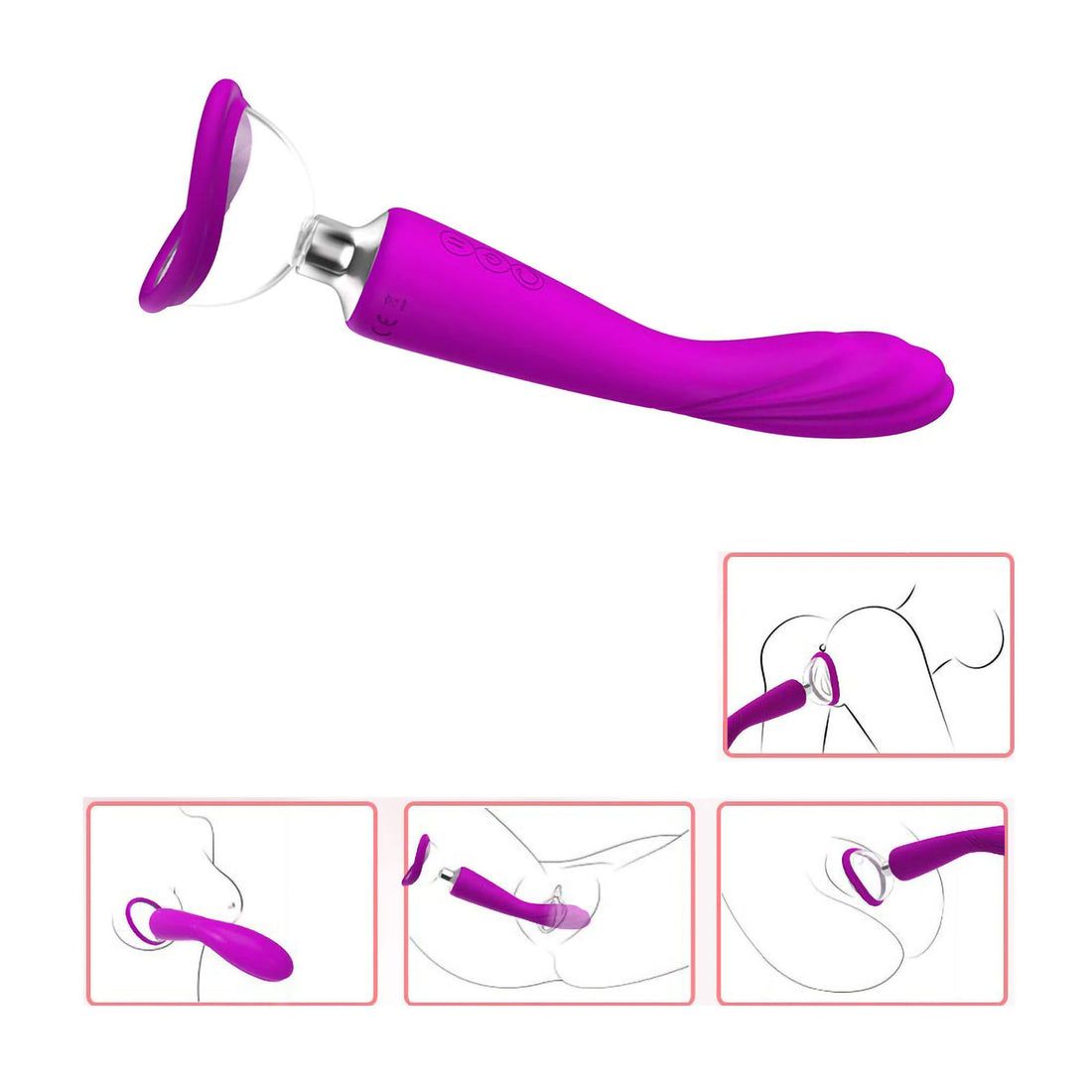 Ahava - 2 IN 1 Pleasure Pump & G-spot Vibrator