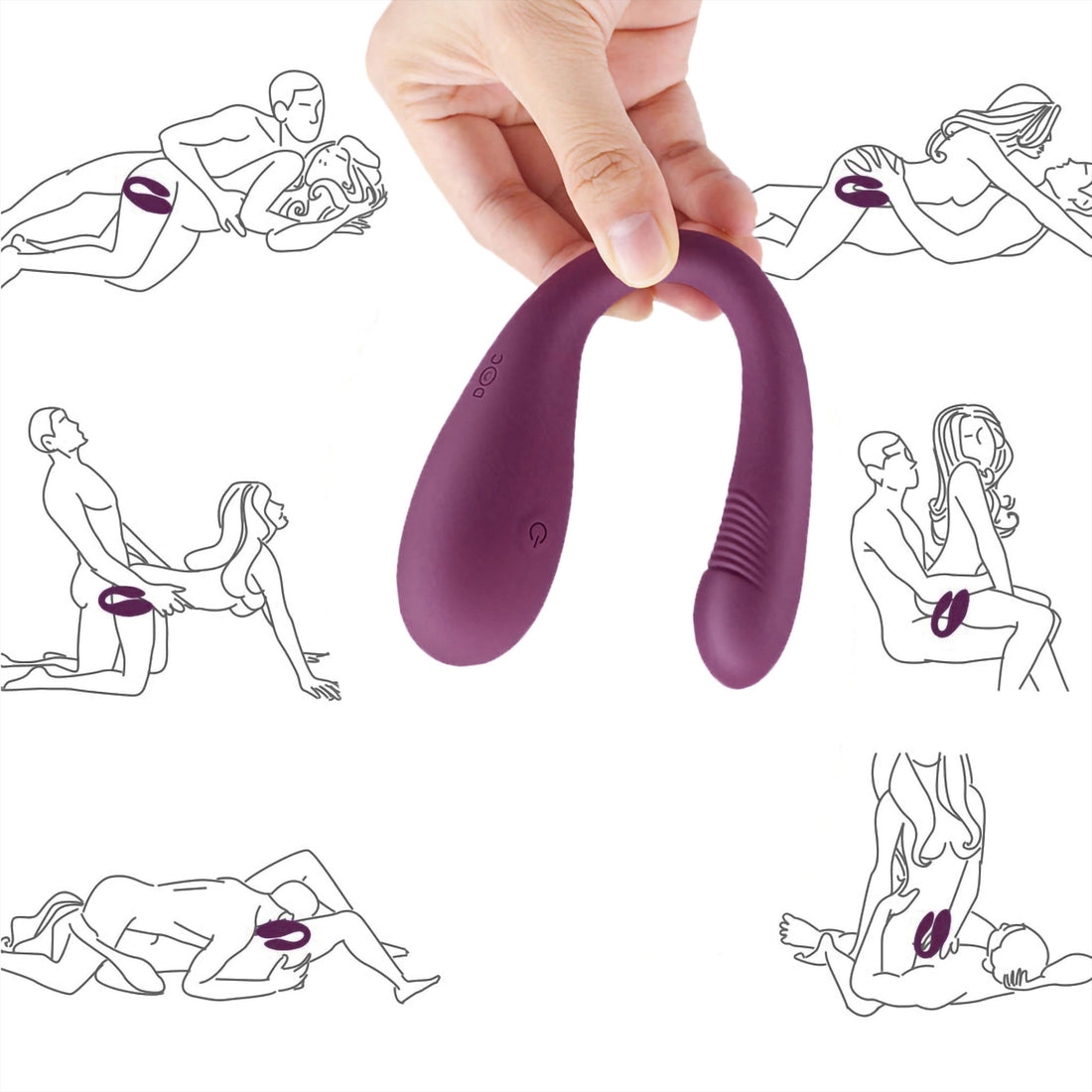 Shysie - Wireless Remote Posable Vibrator