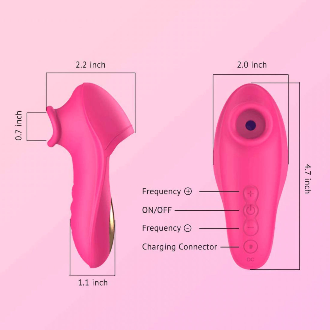 Reyna - Air Pulsating Finger Massager