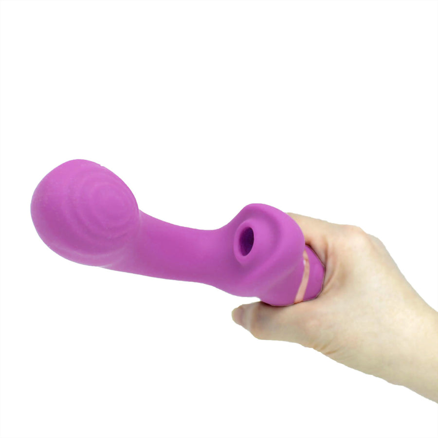 Ganeve - Air Pulsating Vibrating G-spot Clit Stimulator