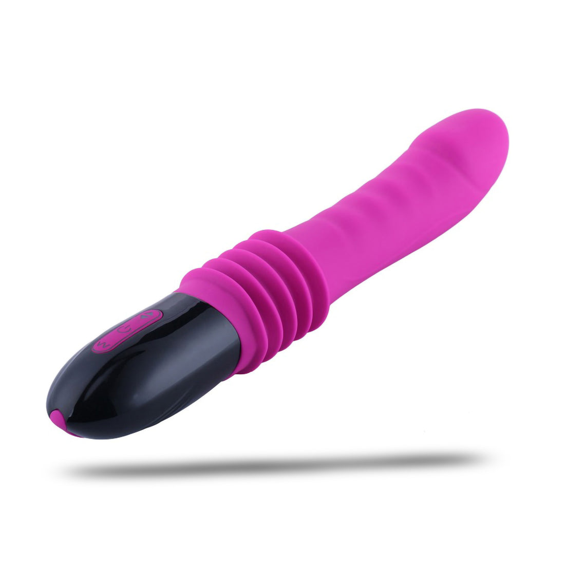 Denique - Rechargeable Vibrating & Thrusting Dildo