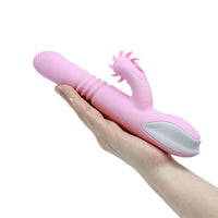 Aresha - Thrusting & Clit Licking Rabbit Vibrator