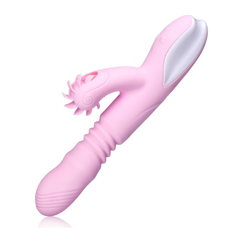 Aresha - Thrusting & Clit Licking Rabbit Vibrator