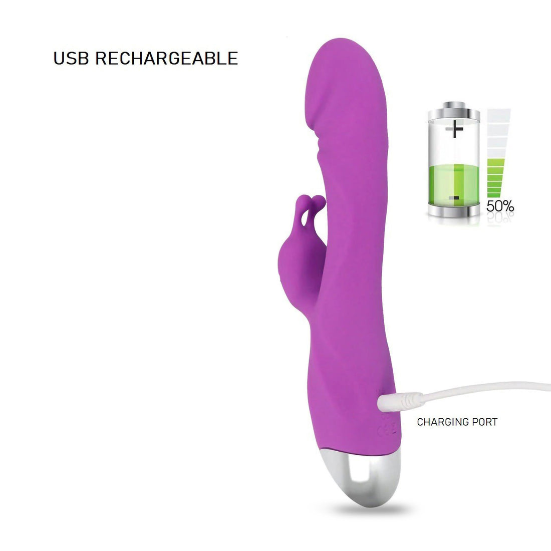 Ansa - Silicone Realistic Rabbit Vibrator