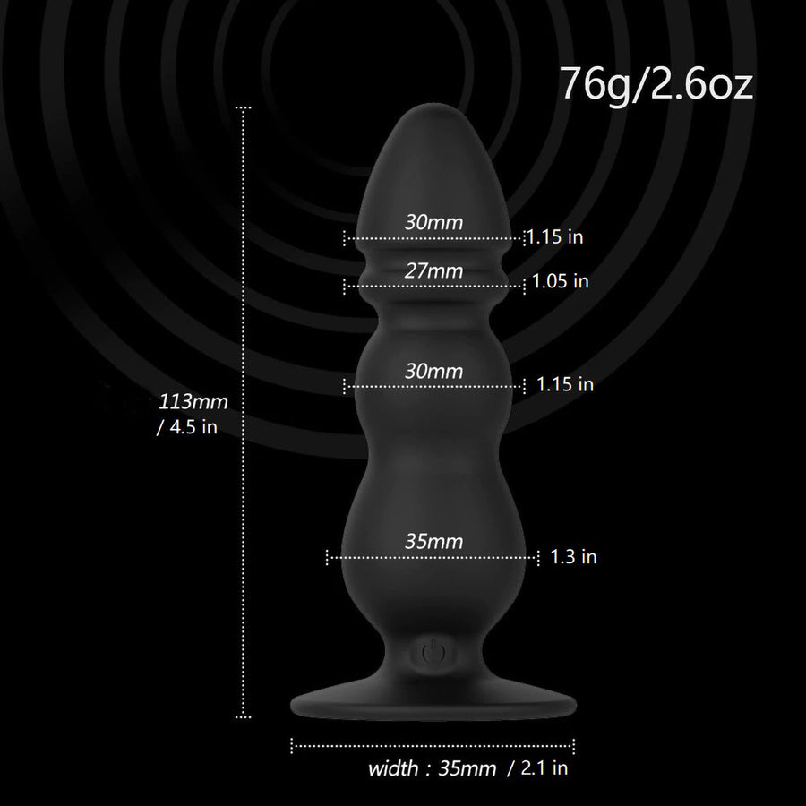 Caden - Wireless Remote Control Vibrating Plug