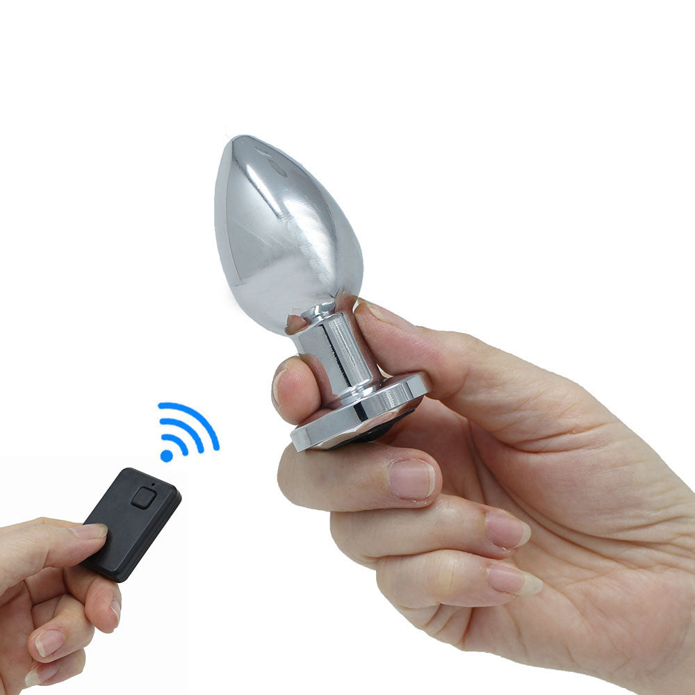 Eren - Wireless Vibrating Metal Mini Plug