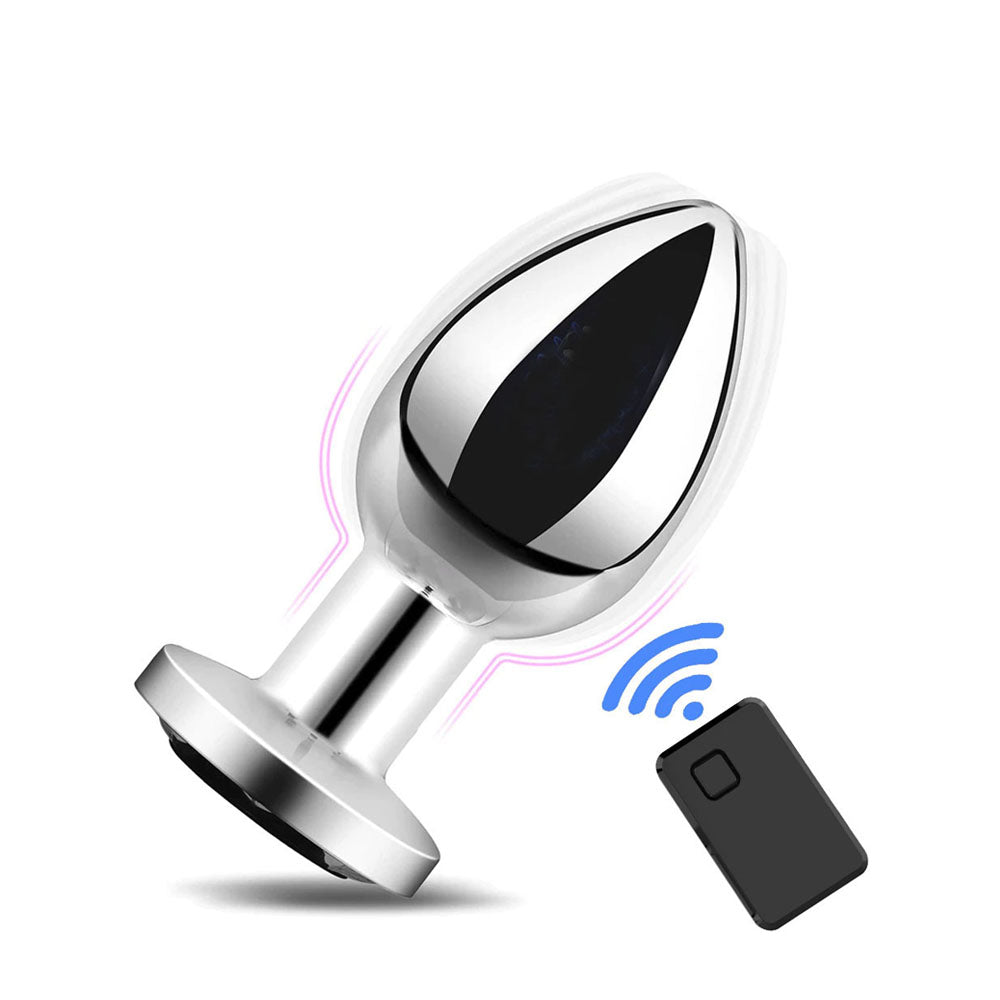 Eren - Wireless Vibrating Metal Mini Plug