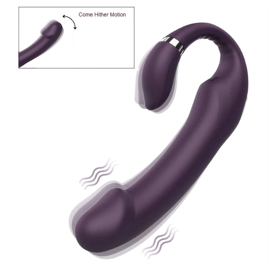 Etta - Vibrating Strapless Strap-on Dildo