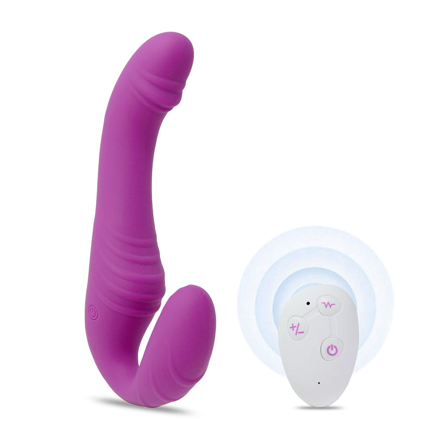 Ayla - Wireless Strapless Strap On Dildo