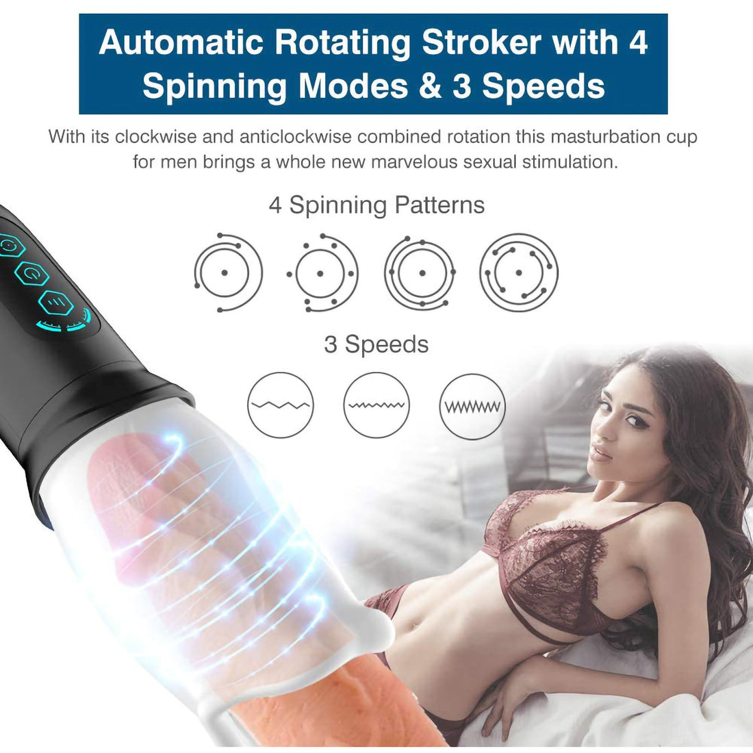 Auto Rotating Stroker for Him