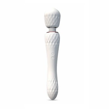 Maiya - Dual Ended White Wand Massager