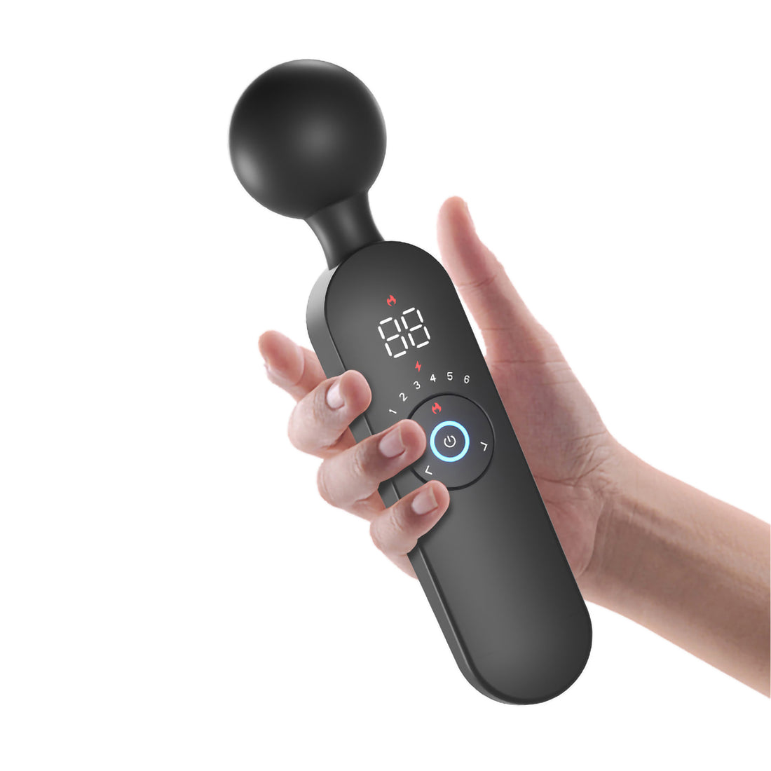 Ares - Silicone Heating Wand Massager