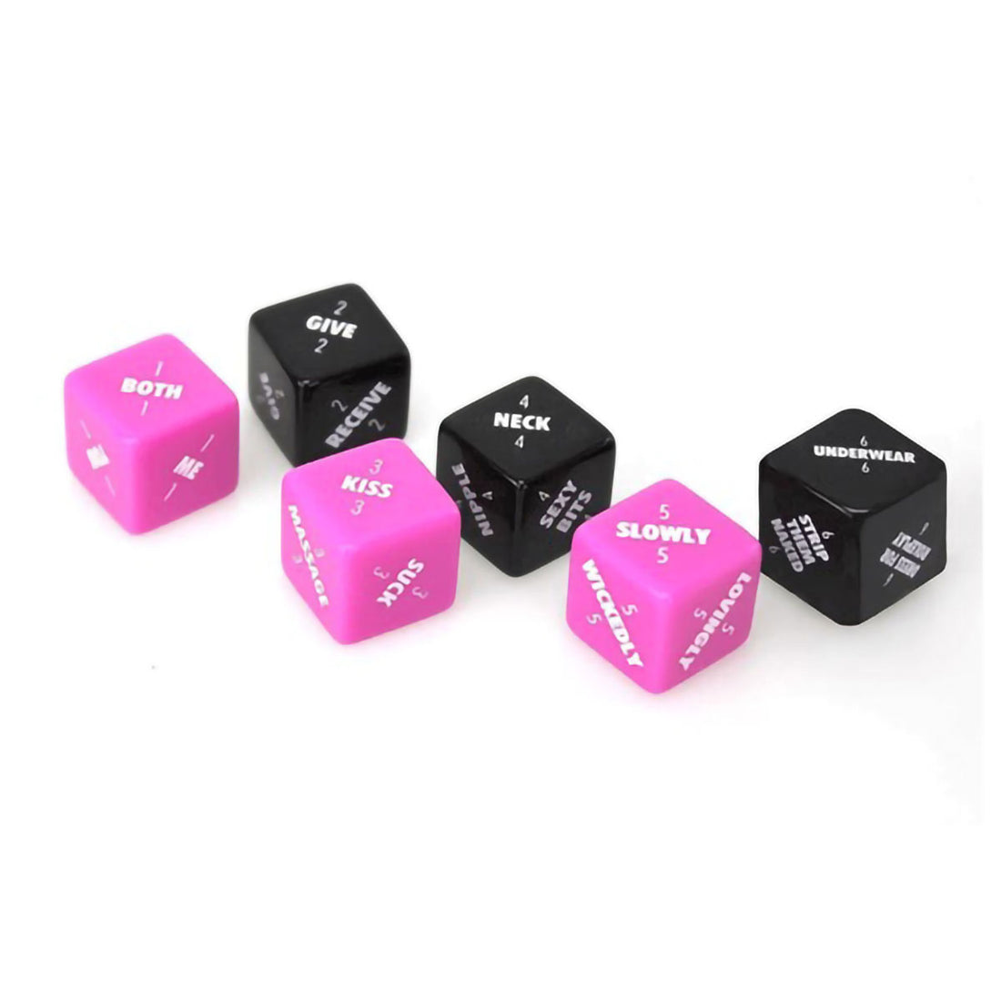 Sexy 6 Foreplay Game Dice