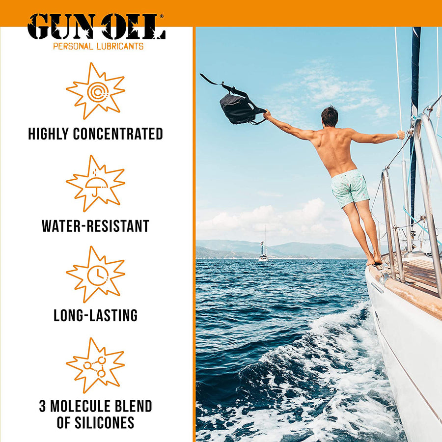 Gun Oil Silicone-based Lubricant - 4 oz