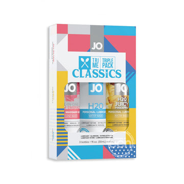 JO Tri-Me Triple Packs Lube Sampler