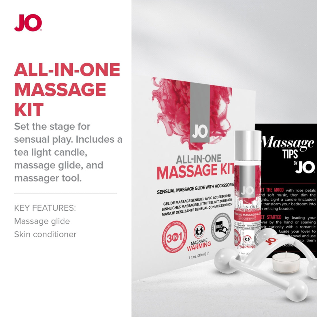 JO All-In-One Massage Kit