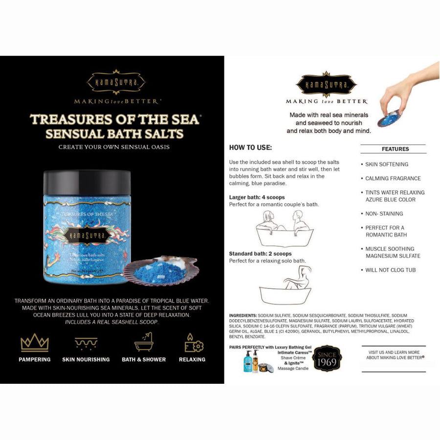 Kama Sutra Treasures of the Sea Bath Salts