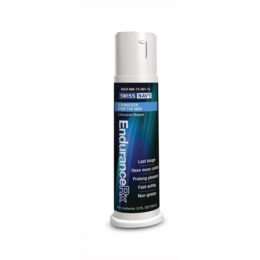 MD Science Swiss Navy Endurance RX Male Desensitizer Spray 0.5 oz